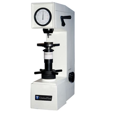 rockwell hardness test microscope with flashlight and handheld|metal hardness tester.